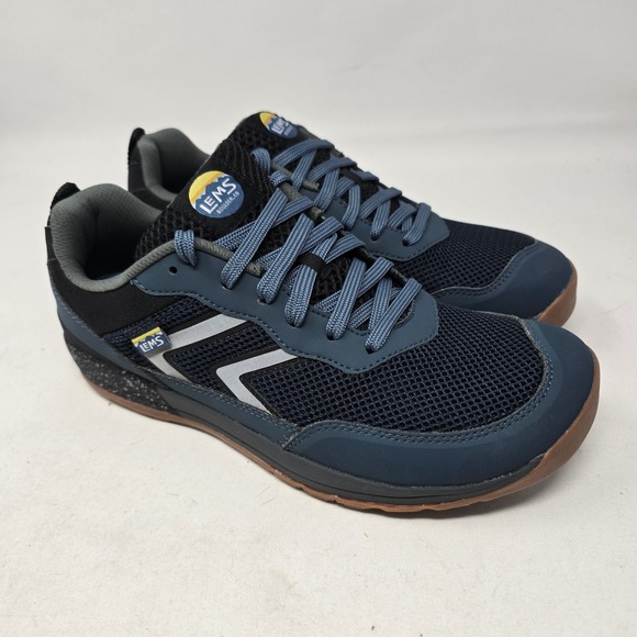 Lems Other - Lems Primal Pursuit Mens 10 Orion Blue Minimalist Zero Drop Trail Hiking Shoes